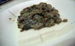 Steamed tofu with century egg recipe
